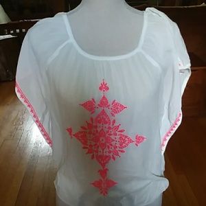 Maurices XS NWT cotton boho top🌴